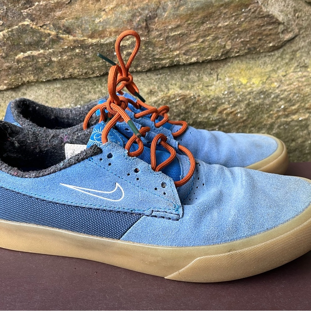 Nike SB Shane O'Neill Signal Navy Blue Gum Men’s 9 Skate Shoes Skateboarding
